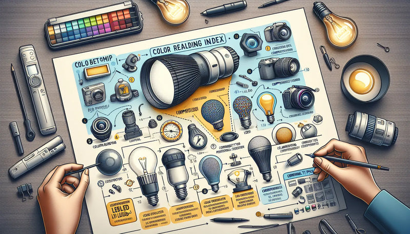 Guide complet : comment choisir la meilleure ampoule LED pour un studio photo ?