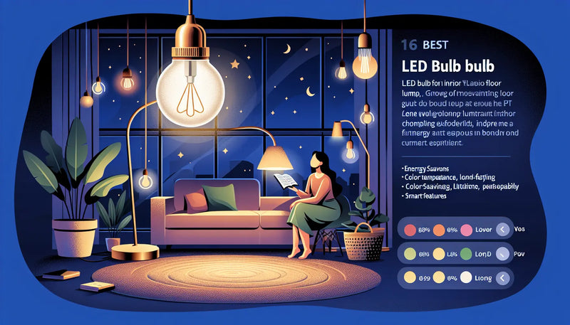 Meilleure ampoule LED pour lampadaire d’intérieur : guide complet pour un éclairage idéal