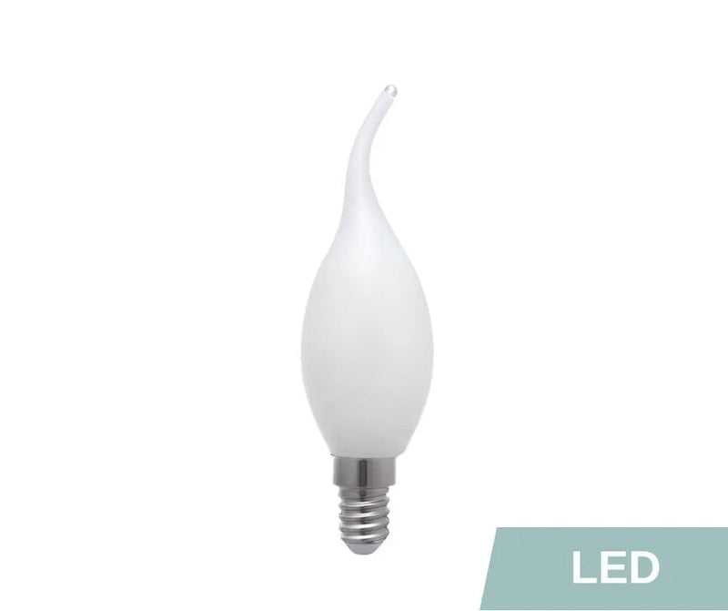 Ampoule LED flamme coup de vent E14 5.5w : Le remplacement esthétique pour vos lustres