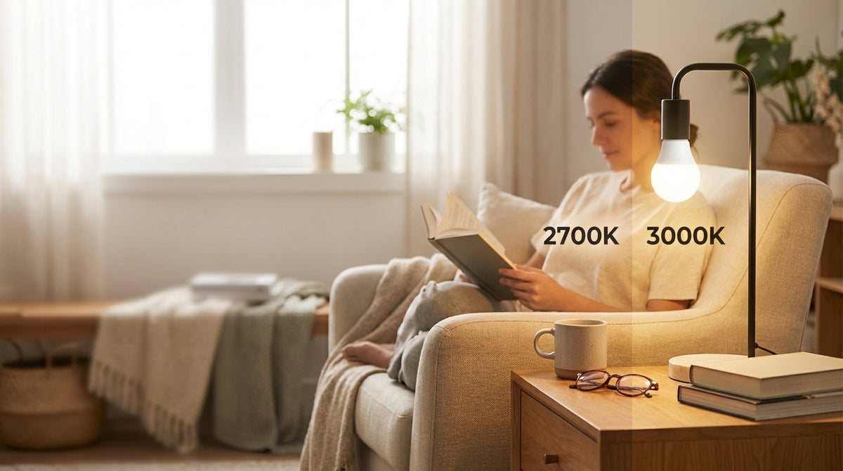 Comment choisir entre 2700 K et 3000 K pour lire sans fatigue visuelle ?