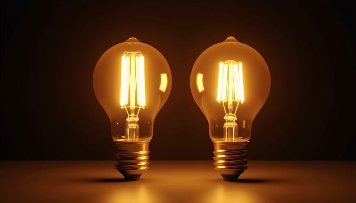 Comparaison consommation ampoule LED vs incandescente