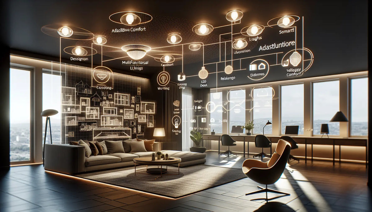 Éclairage modulable pour espaces multifonctionnels : design intelligent, confort visuel et économies d’énergie