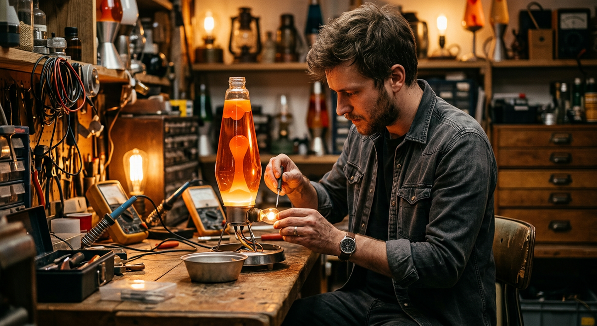 Comment réparer une lampe à lave qui ne chauffe plus ? Guide de l'expert