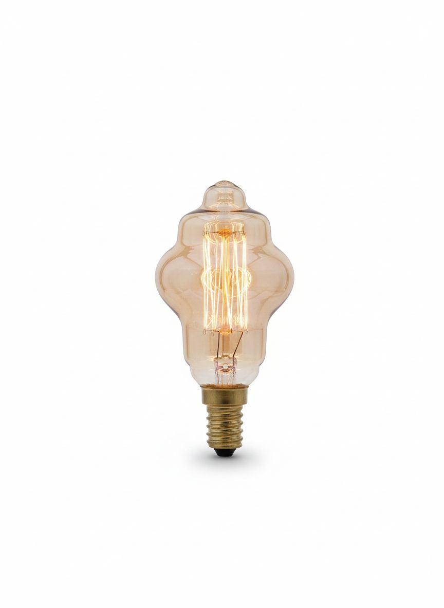 Mini ampoule Edison ambrée dimmable E14 60 W modèle-Modèle Leo