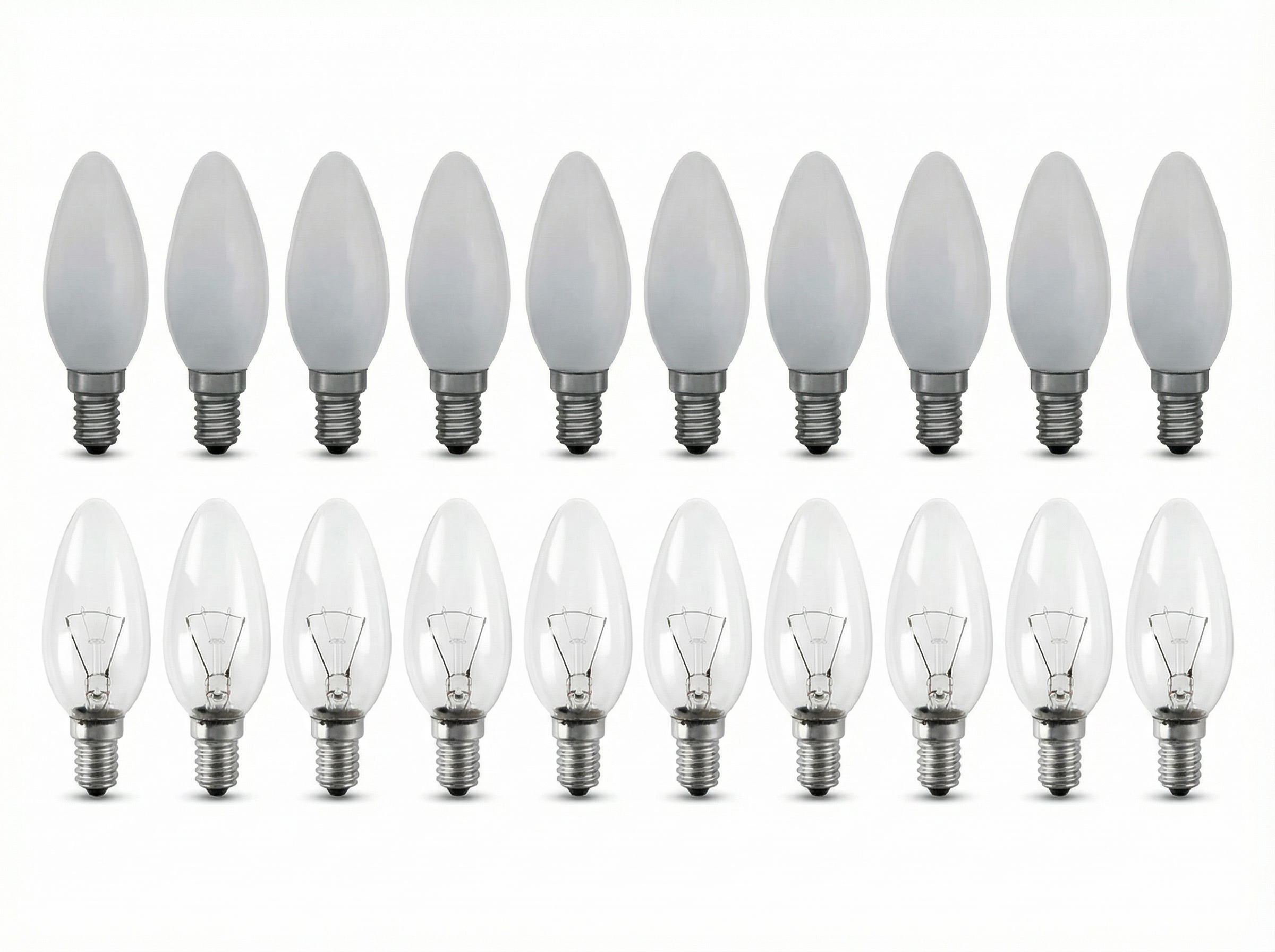 Ampoule Flamme Jaune 25W E14 - Ambiance Vintage Et Chaleureuse Pour Vos Luminaires
