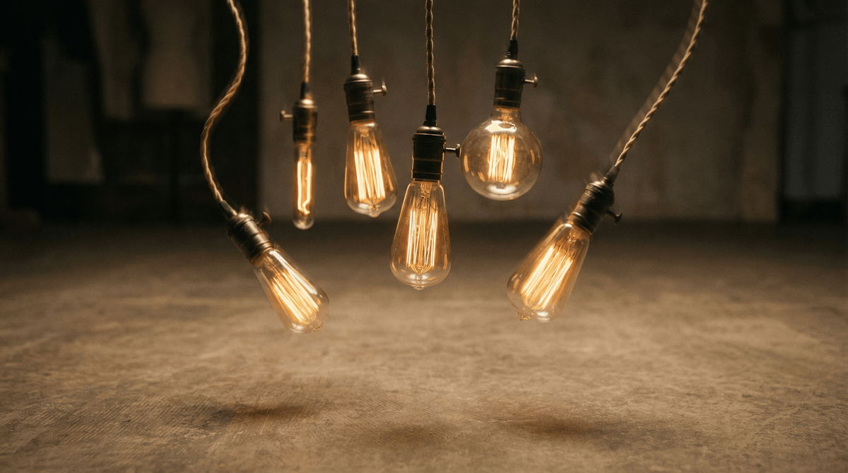 ampoule à l'ancienne filament vintage edison
