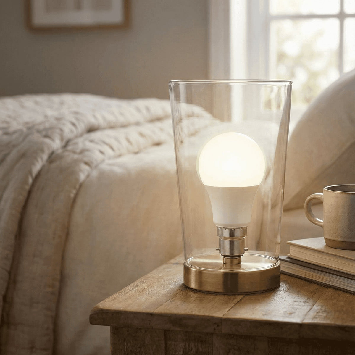 Ampoule LED A60 12W B22 - Lumière Blanc Chaud 3000K - Non Dim. Éco Énergie