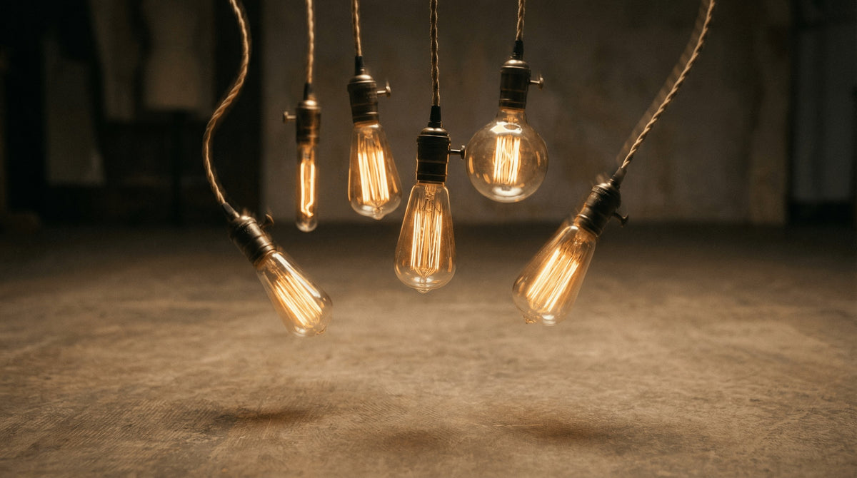 ampoule à l'ancienne filament vintage edison