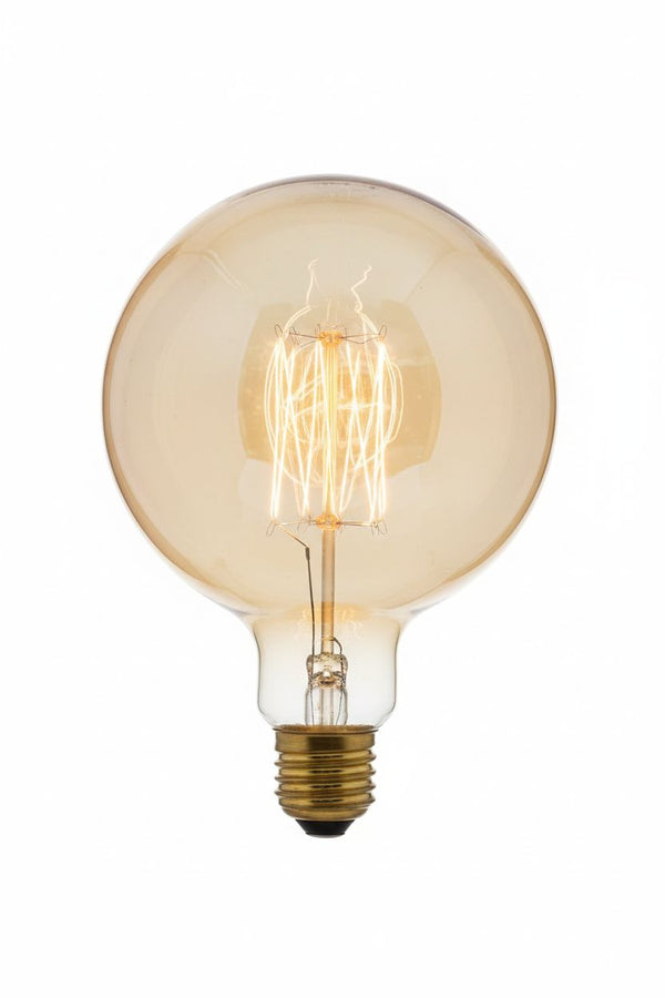 Ampoule Edison G125 E27 filament quad loop 60 W – Décoratif