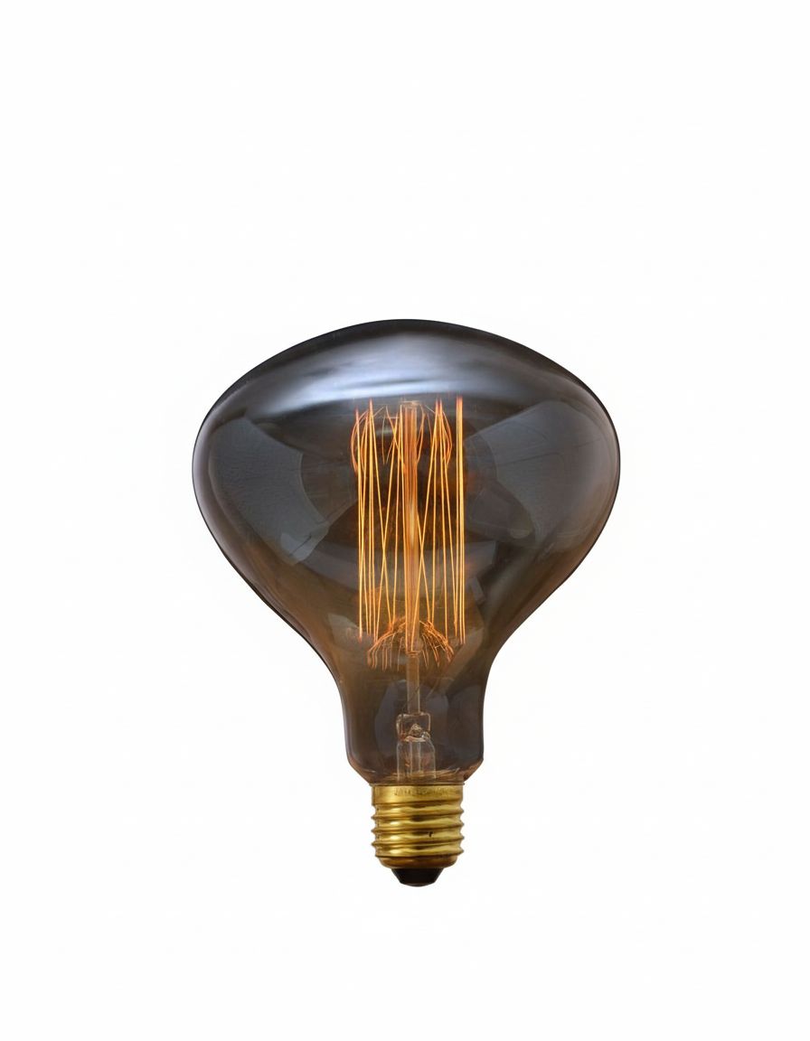 Ampoule à filament twisted champignon dimmable E27 60 W modèle Jordan