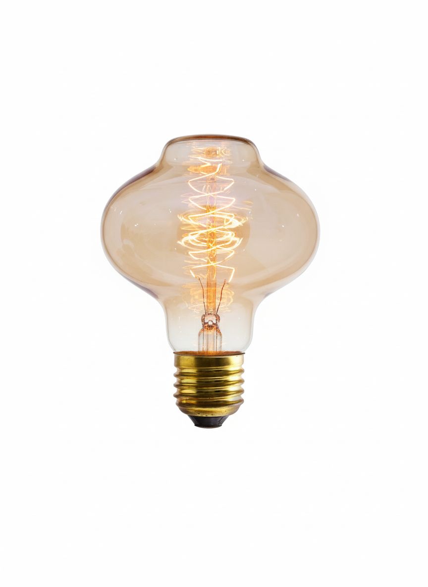 Lampe rétro tungsténe 60W E27 dimmable modèle Wayne