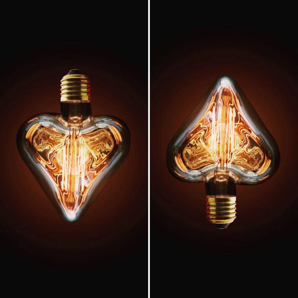 Ampoule à filament modèle HEART - Jurassic-Light