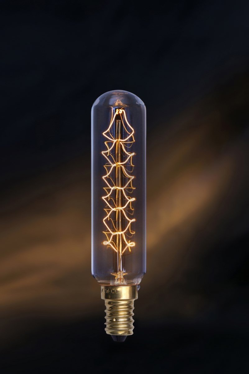 Ampoule vintage Tube à filament - E14 60W Fonctionne avec un