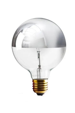 Ampoule calotte argentée globe 125MM Jurassic-Light