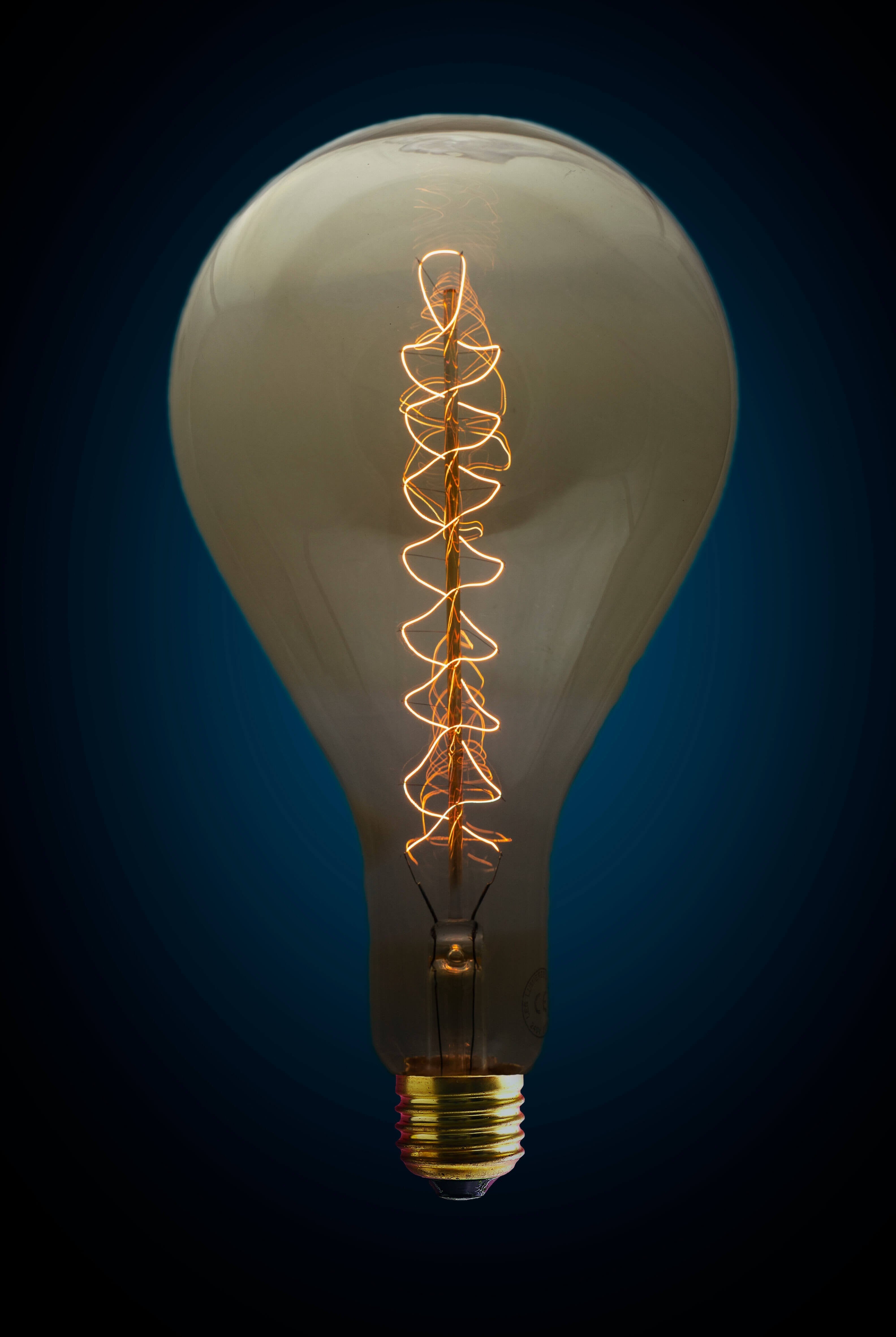 Ampoule électrique déco géante à filament long, culot E27