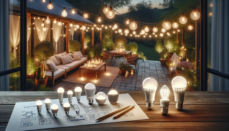 Comment choisir la meilleure ampoule LED extérieure pour terrasse : conseils, types de luminaires et ambiance chaleureuse