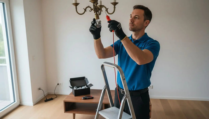 installation ampoule professionnelle