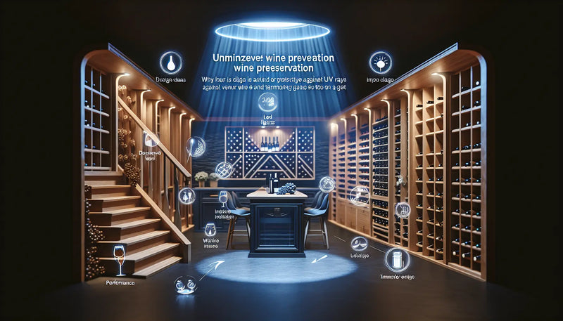 Éclairage LED pour cave à vin : protégez vos crus des UV et améliorez votre design