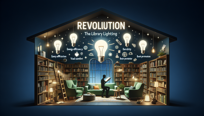 Pourquoi opter pour les ampoules LED pour l'éclairage écologique et durable des bibliothèques ? - Jurassic-Light