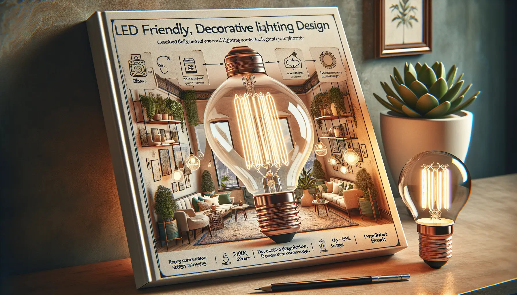 Ampoule LED Filament Design : Éclairage Décoratif, Vintage et Éco-Resp
