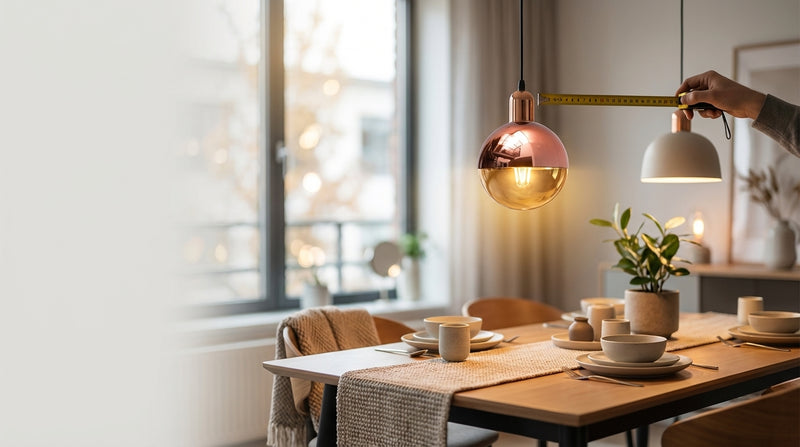 Comment appliquer une règle pratique pour choisir une suspension en respectant les normes d’éclairage décoratif ?