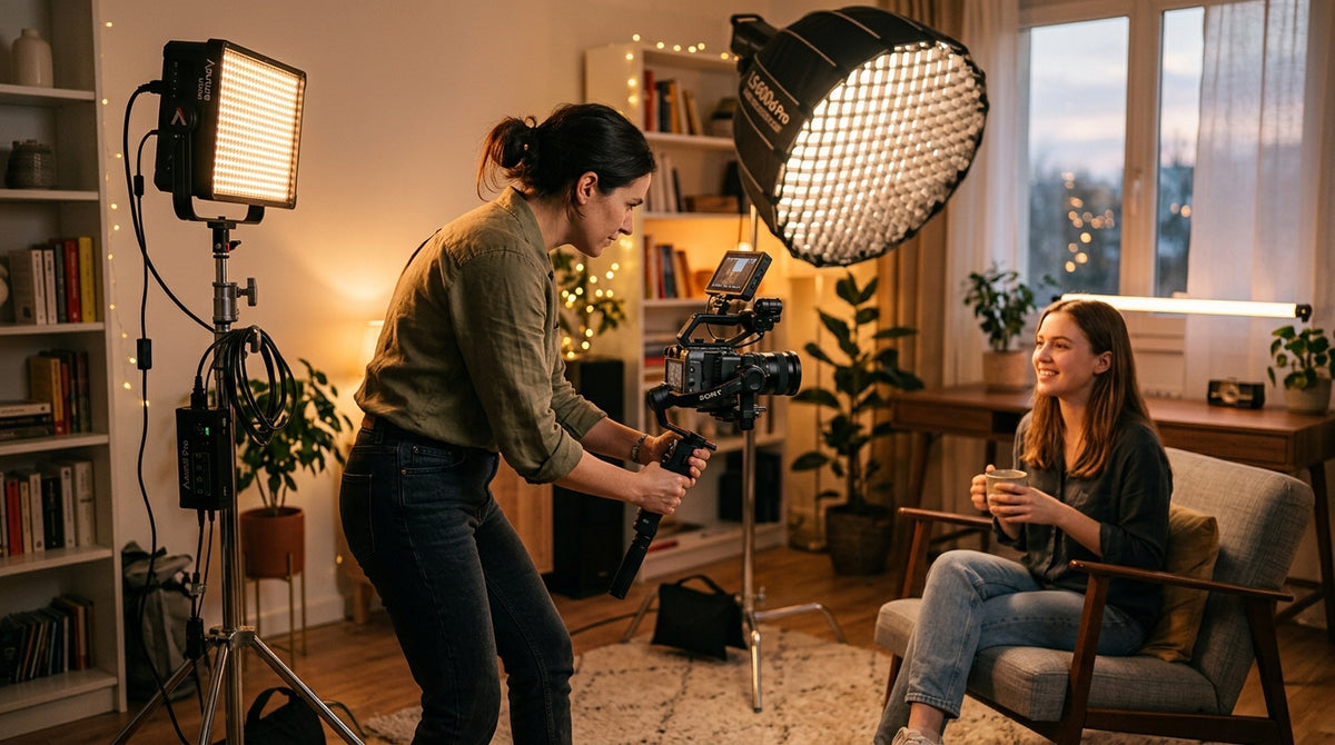 éclairage led pour tournage vidéo - guide Jurassic Light