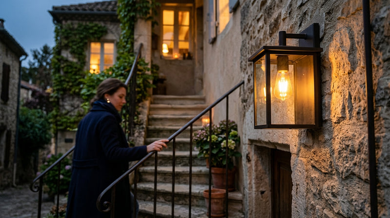 ampoule pour cage escalier exterieur - guide Jurassic Light