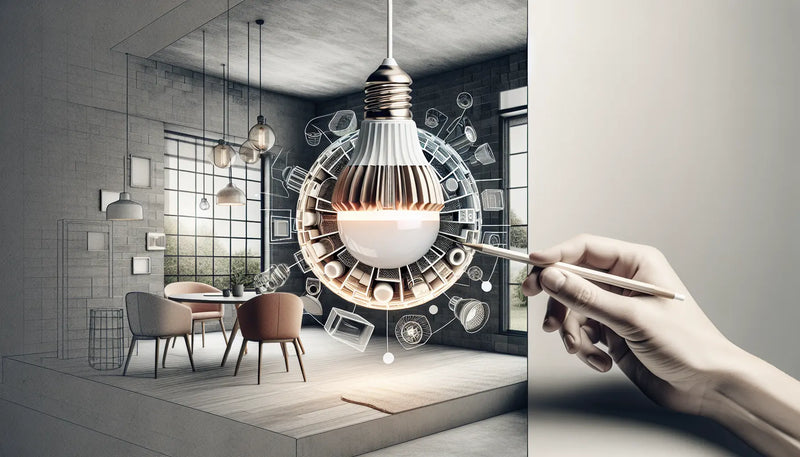 Comment choisir l’ampoule LED idéale pour votre plafonnier design : guide complet pour un éclairage élégant, économique et moderne