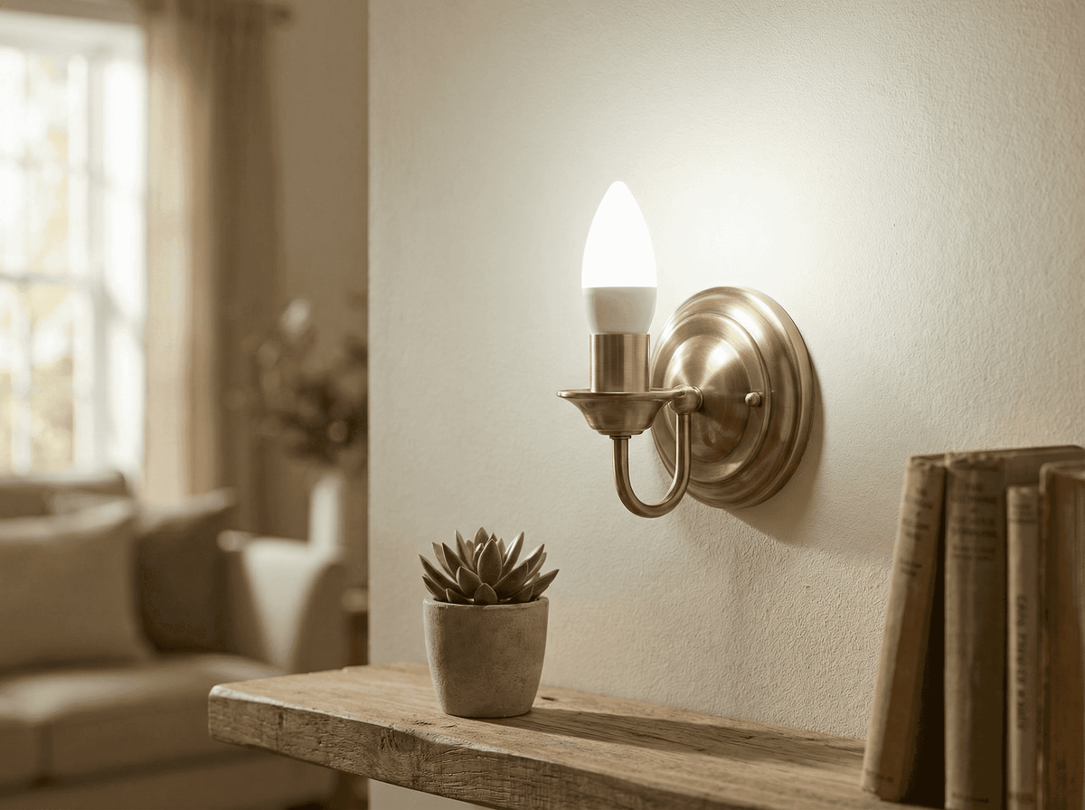 Ampoule flamme LED C35 E14 6500K – Blanc froid décoratif 
