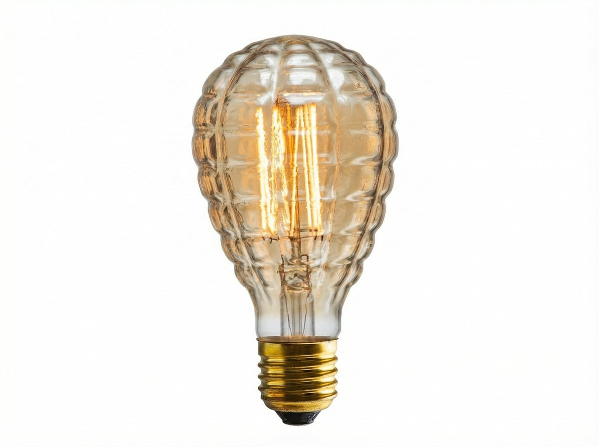 Ampoule Edison WAFFLE E27 60W – Filament vintage décoratif 