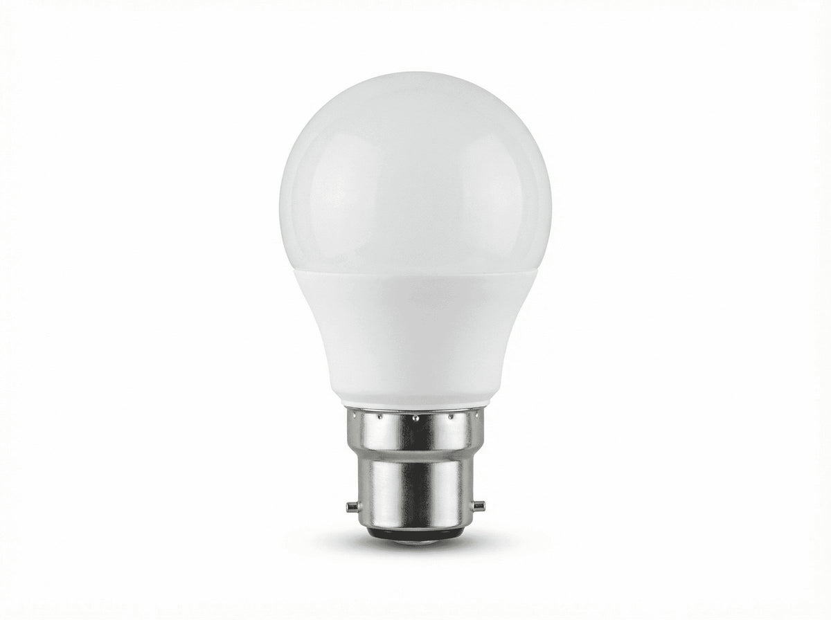 Ampoule LED Sphérique G45 - Culot B22 (Baïonnette) - 5W - Blanc Neutre 4000K 