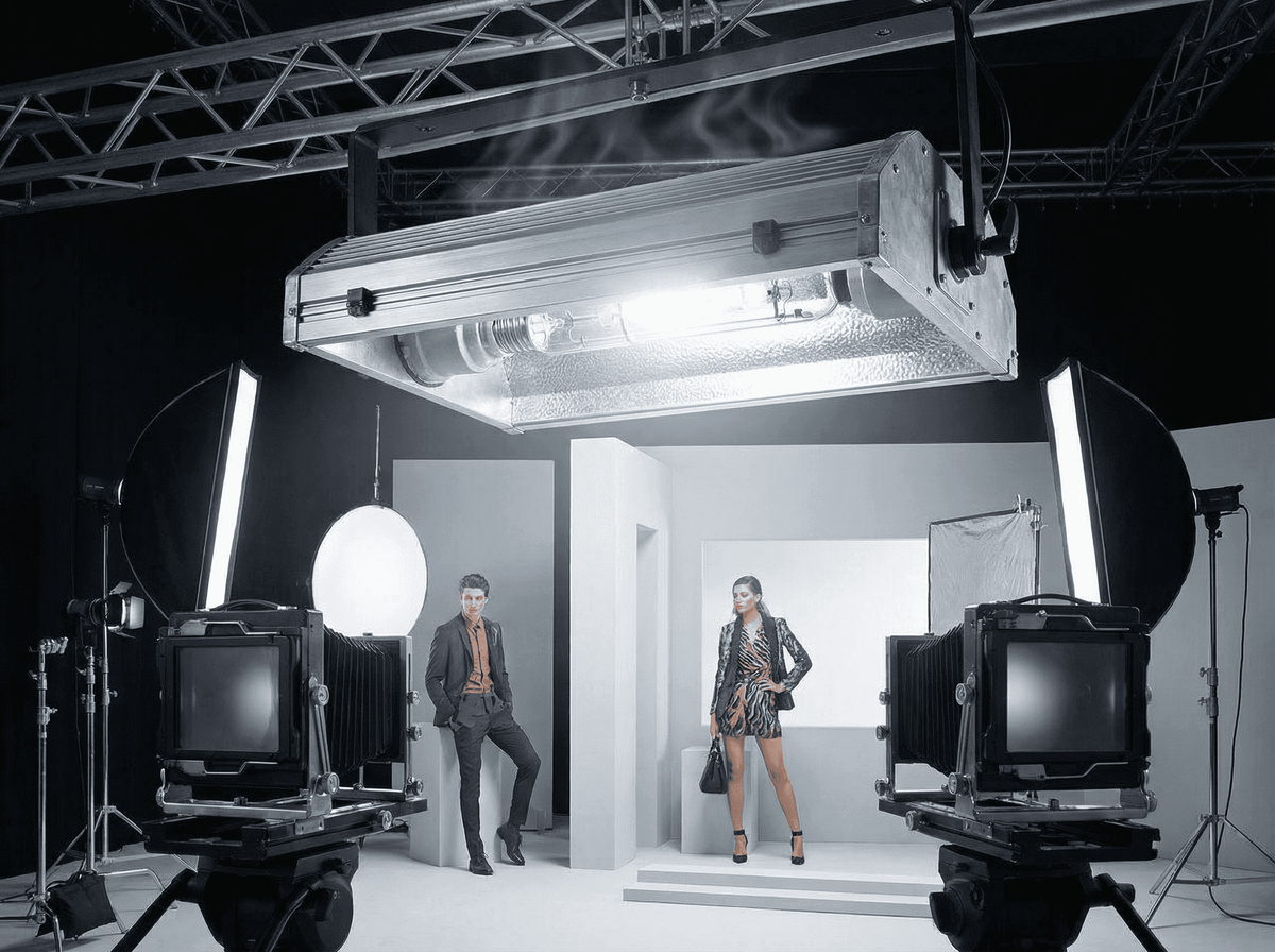 Lampe MHL‑T 400W E40 – halogénures métalliques HID pro (studio & architecture) 