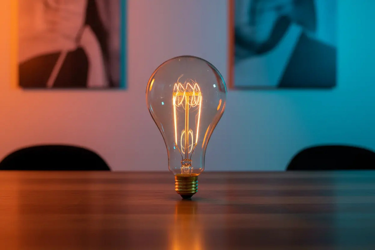 Ampoule à filament poire dimmable E27 60 W modèle Jerry Jurassic-Light