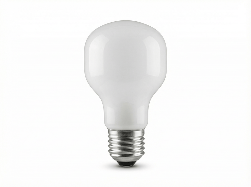 Ampoule T60 E27 60W Opaline – Lumière douce anti-éblouissement