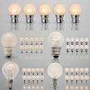 Ampoule sphérique incandescente - Pack de 10