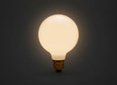 Ampoule globe G95 60W E27 – Verre opalin à incandescence