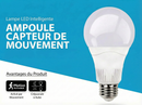 Ampoule LED 16W avec Détecteur de Mouvement Radar & Crépusculaire (Équiv. 100W)