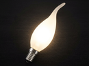 Ampoule flamme coup de vent E14 verre dépoli – Style classique à incandescence