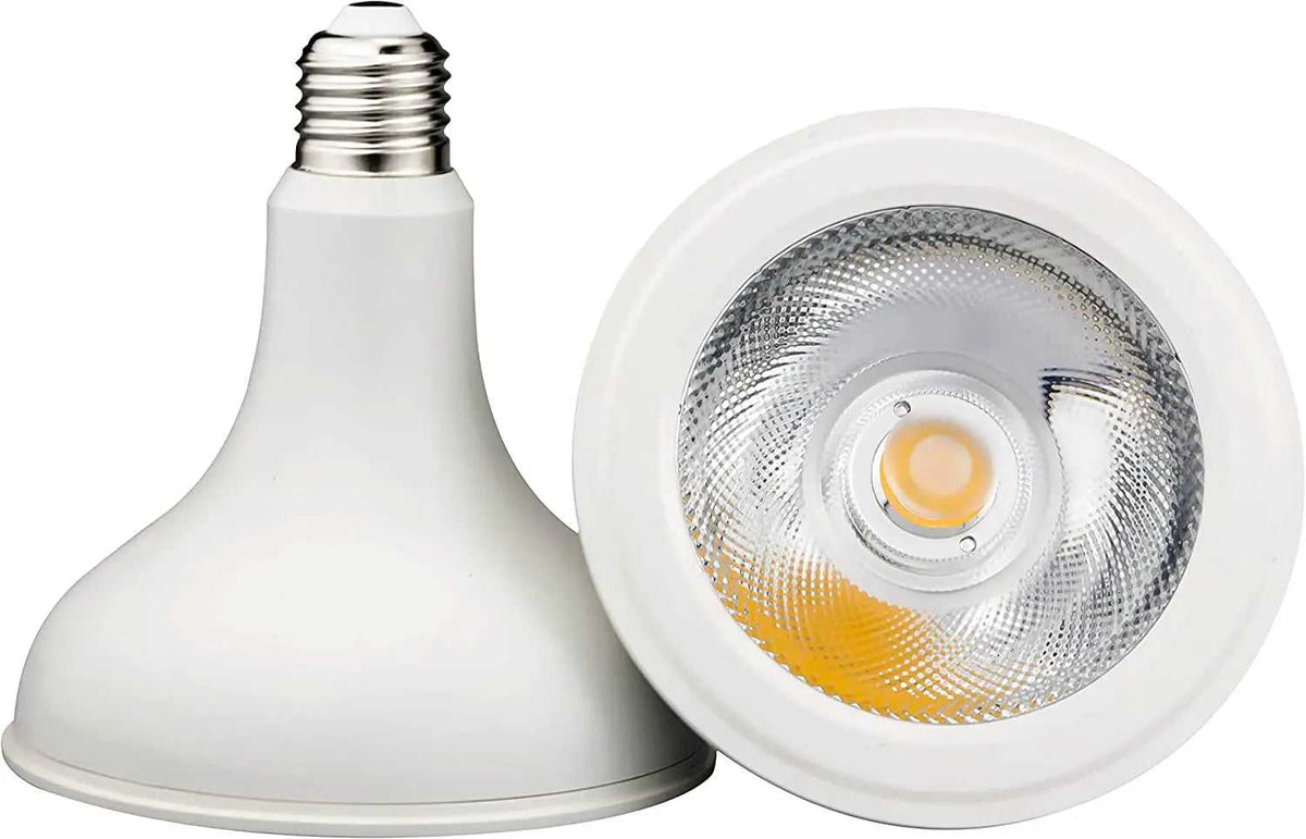 Spot LED PAR38 COB 18W E27 blanc chaud 2700K - Jurassic-Light