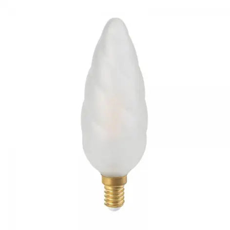 Ampoule flamme géante torsadée E14 - Jurassic-Light