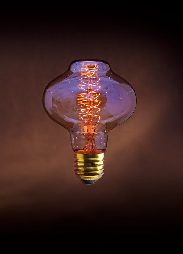 Ampoule à filament fantaisiste dimmable E27 60 W modèle Wayne - Jurassic-Light