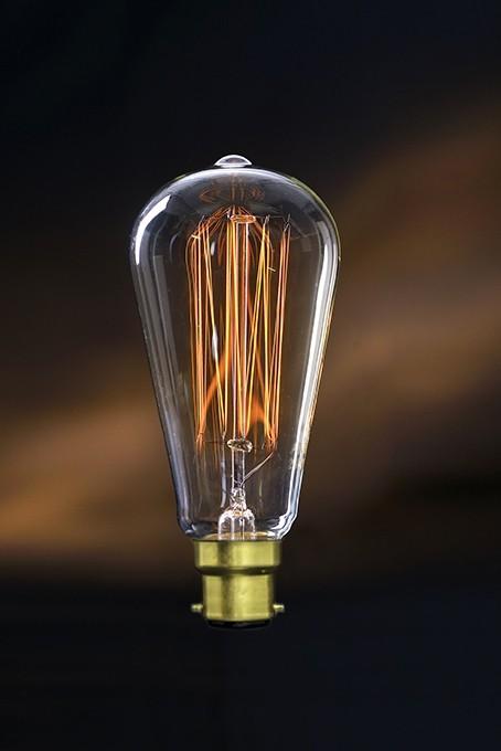 Ampoule à filament modèle STAN B22 - Jurassic-Light
