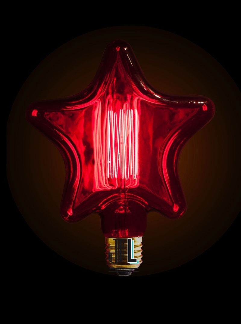 Ampoule à filament modèle STAR RED - Jurassic-Light