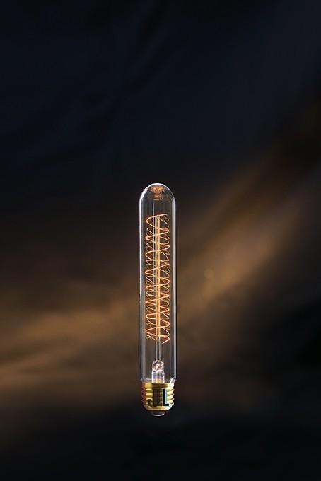 Ampoule à filament tube d'essai dimmable E27 60 W modèle Ray - Jurassic-Light