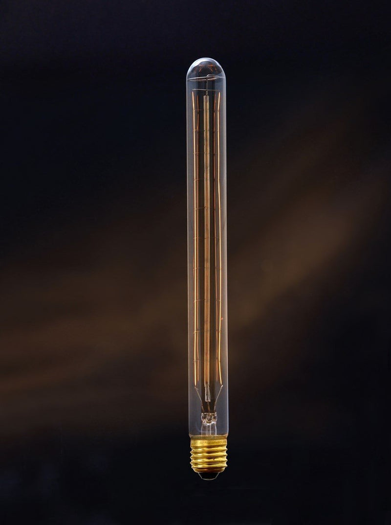 Ampoule à filament tube dimmable E27 60 W modèle Ron - Jurassic-Light