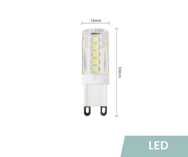 Ampoule G9 LED 4W SMD 330 Lumens - Jurassic-Light