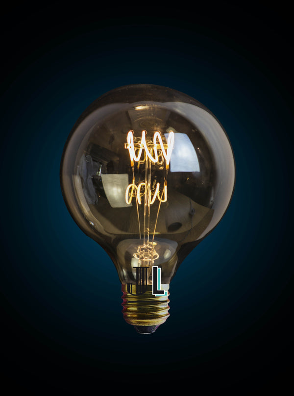 Ampoule LED globe à filament dimmable E27 4 W équivalant à 50 W modèle ANNA - Jurassic-Light