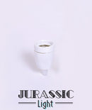 Douille porcelaine blanche - Jurassic-Light
