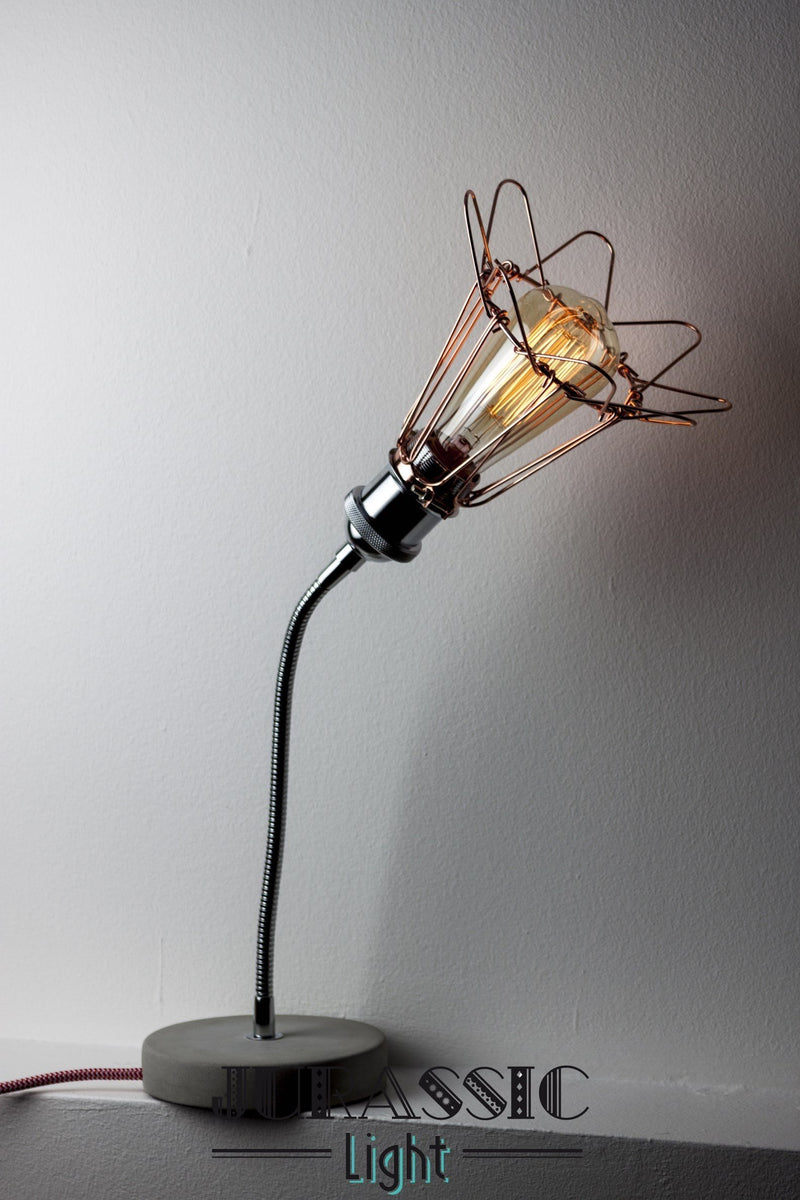 Lampe de Table Lampadaire LED Bureau Projecteur Lampe Bras Souple