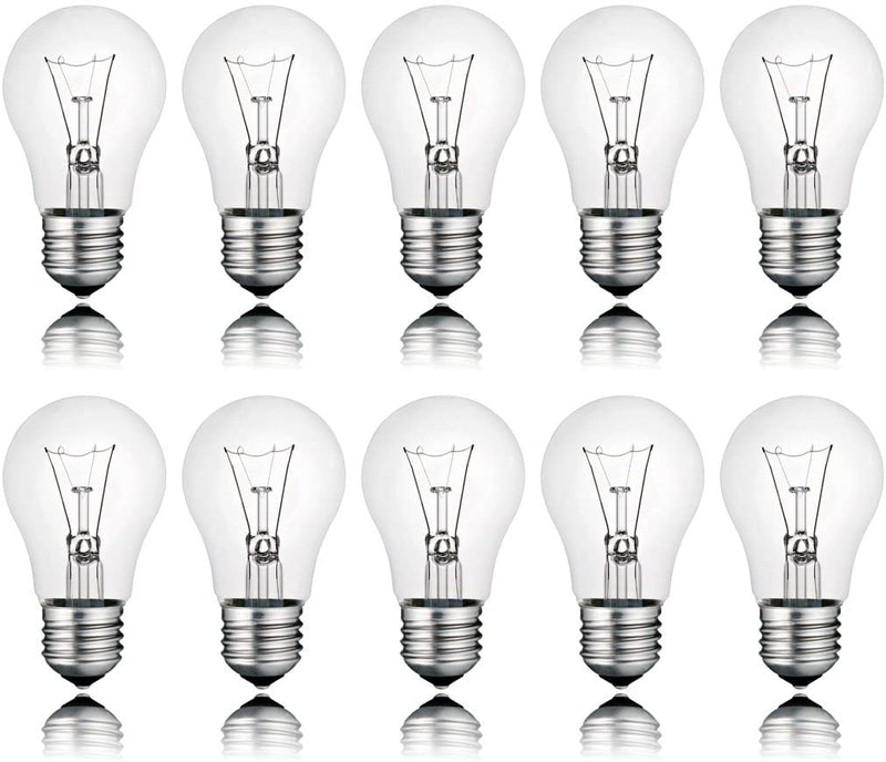 Ampoule incandescente dimmable E27 et B22 différents modèles - pack de 10